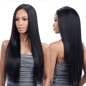 Straight Black Wig Very Long Length